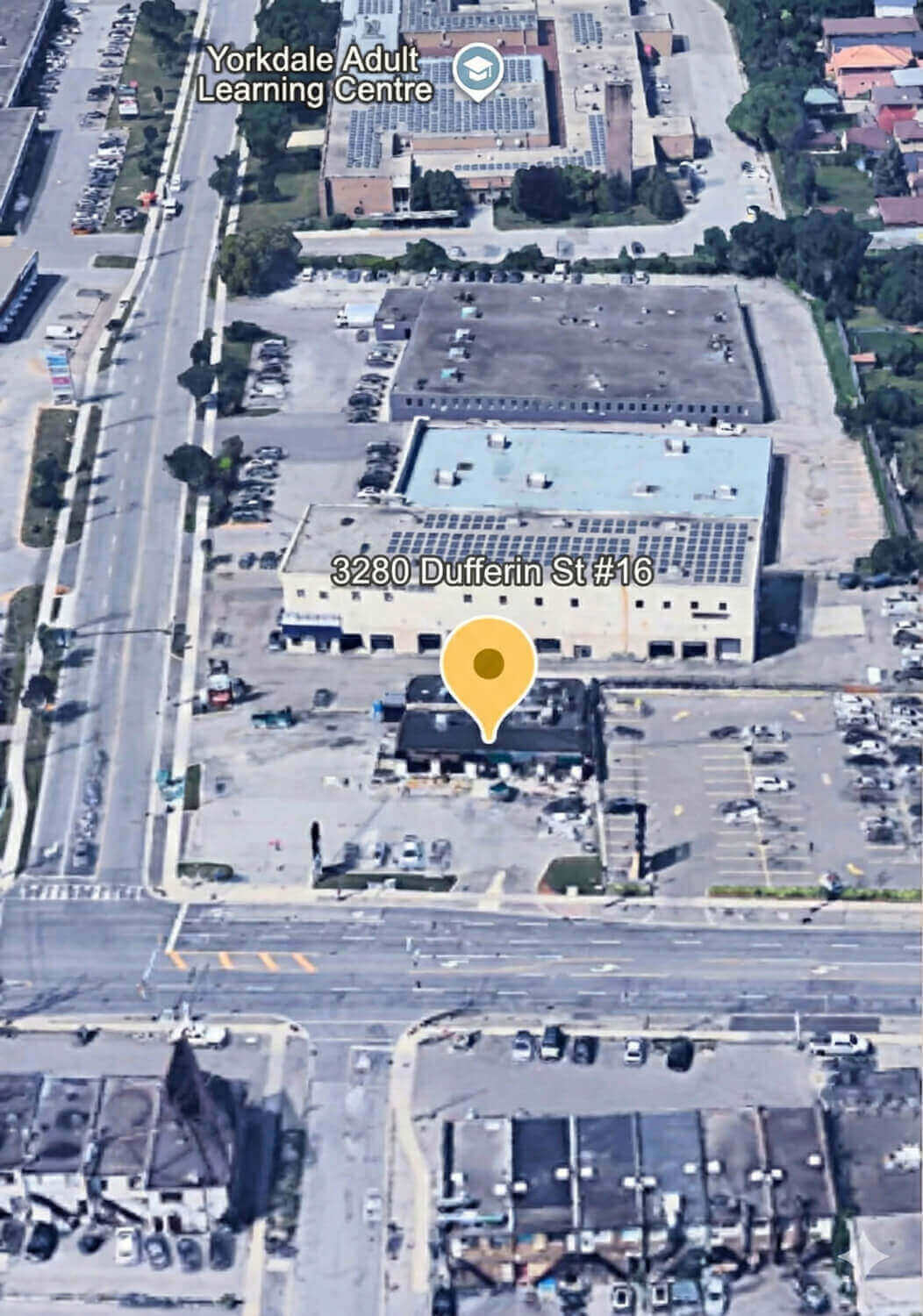 Dufferin & Orfus Road Plaza