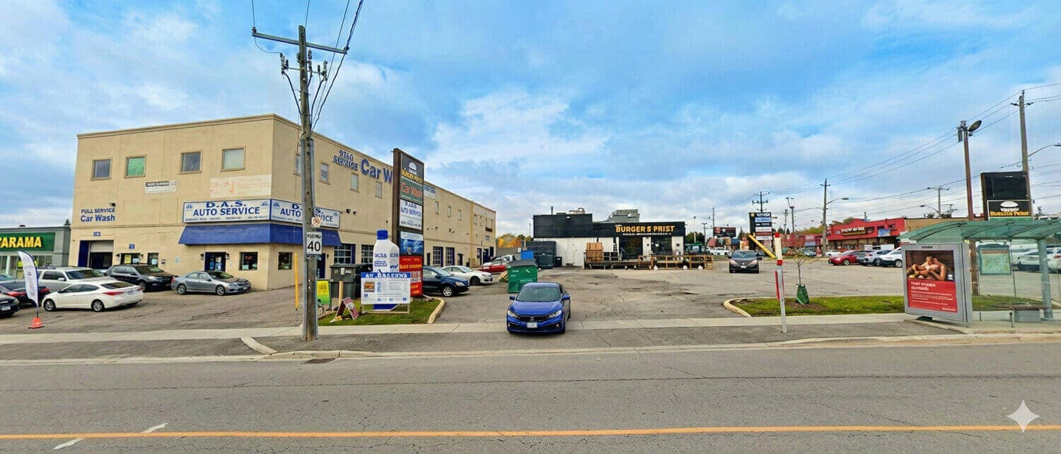 Property side view